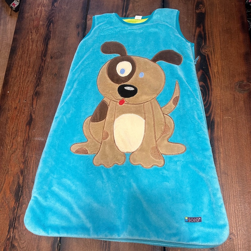 Sozo Blue Dog Design Sleeping Bag